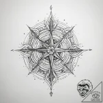 Tattoo sketch blessed universe, concept art f… – tattoo sketch (№1758481936_0, 21.09.2025 19:12) — tattoovalue.net