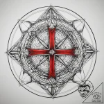 Tattoo sketch geometric круг, tattoo drawing… – tattoo sketch (№1758484118_0, 21.09.2025 19:48) — tattoovalue.net