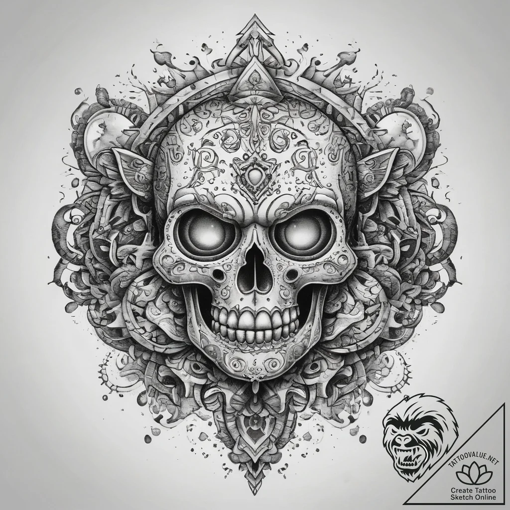 Tattoo sketch lock, artistic tattoo sketch, o... - tattoo sketch (№1758484319_0, 21.09.2025 19:51) — tattoovalue.net