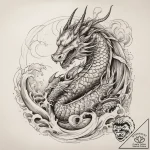 Tattoo sketch link, concept art for tattoo, i… – tattoo sketch (№1758485311_0, 21.09.2025 20:08) — tattoovalue.net
