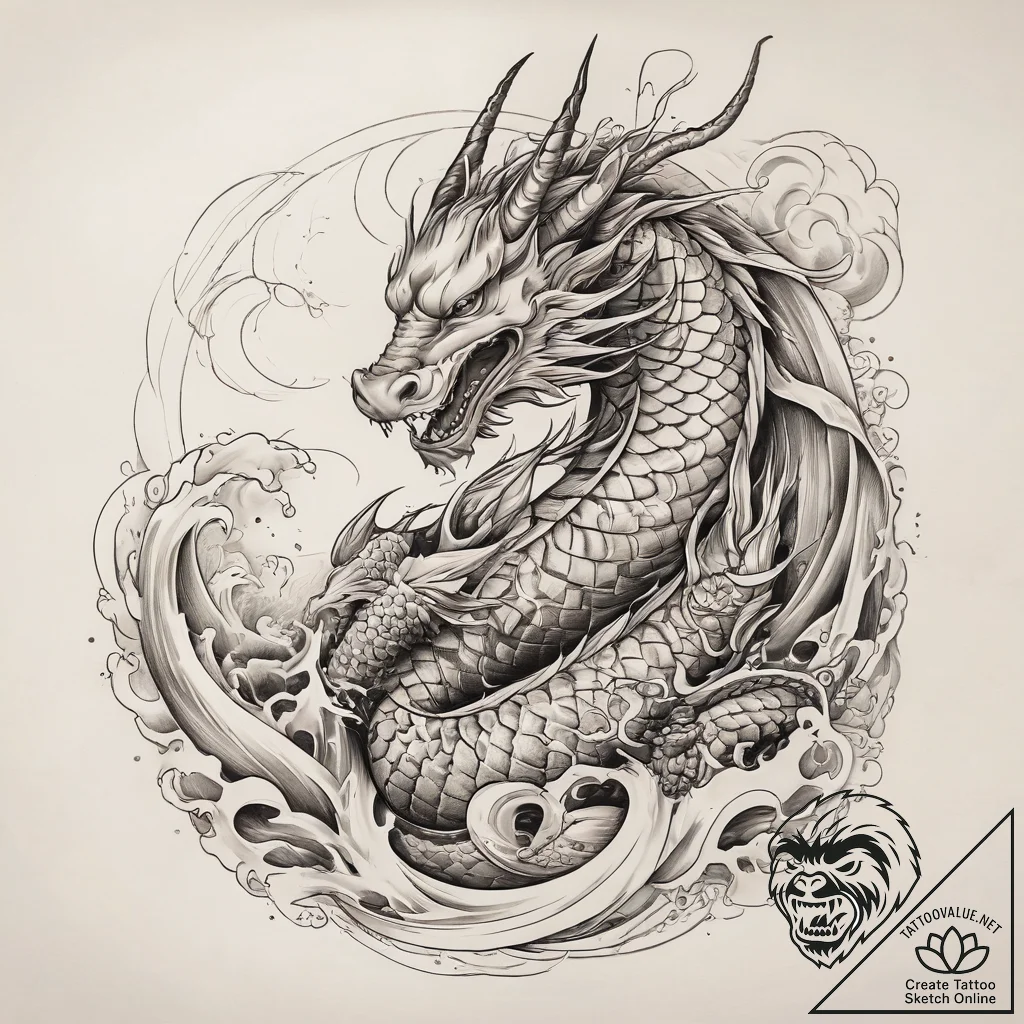 Tattoo sketch link, concept art for tattoo, i... - tattoo sketch (№1758485311_0, 21.09.2025 20:08) — tattoovalue.net