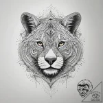 Tattoo sketch brown, ink illustration for tat… – tattoo sketch (№1758487475_0, 21.09.2025 20:44) — tattoovalue.net