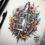 Tattoo sketch tattoo artist tattoo machine, t… – tattoo sketch (№1758488459_0, 21.09.2025 21:00) — tattoovalue.net