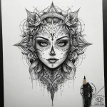 Tattoo sketch body, tattoo sketch design, rou… – tattoo sketch (№1758490637_0, 21.09.2025 21:37) — tattoovalue.net