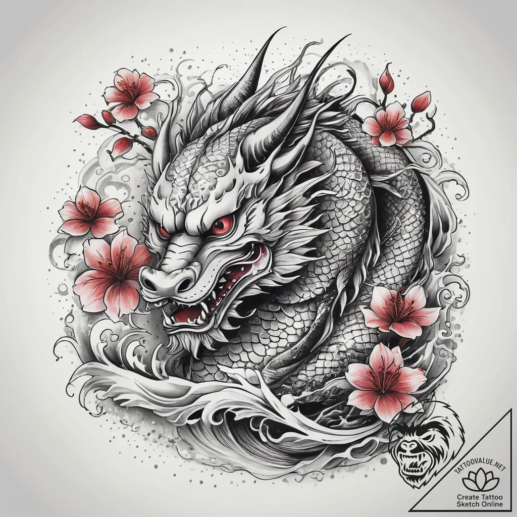 Tattoo sketch mystical rendering, tattoo line... - tattoo sketch (№1758490839_0, 21.09.2025 21:40) — tattoovalue.net
