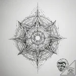 Tattoo sketch cosmic self, artistic tattoo sk… – tattoo sketch (№1758493025_0, 21.09.2025 22:17) — tattoovalue.net