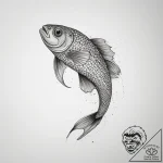 Tattoo sketch cleaner wrasse, tattoo line art… – tattoo sketch (№1758496765_0, 21.09.2025 23:19) — tattoovalue.net