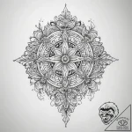 Tattoo sketch скандинавский орнамент – tattoo sketch (№1758497759_0, 21.09.2025 23:35) — tattoovalue.net