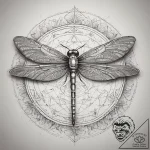 Tattoo sketch hands with a dragonfly, ink ill… – tattoo sketch (№1758499339_0, 22.09.2025 00:02) — tattoovalue.net