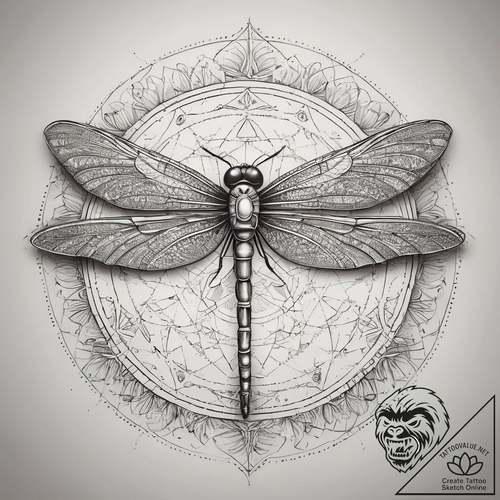 Tattoo sketch hands with a dragonfly, ink ill... - tattoo sketch (№1758499339_0, 22.09.2025 00:02) — tattoovalue.net
