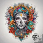 Tattoo sketch marketer a person with a chart,… – tattoo sketch (№1758501502_0, 22.09.2025 00:38) — tattoovalue.net