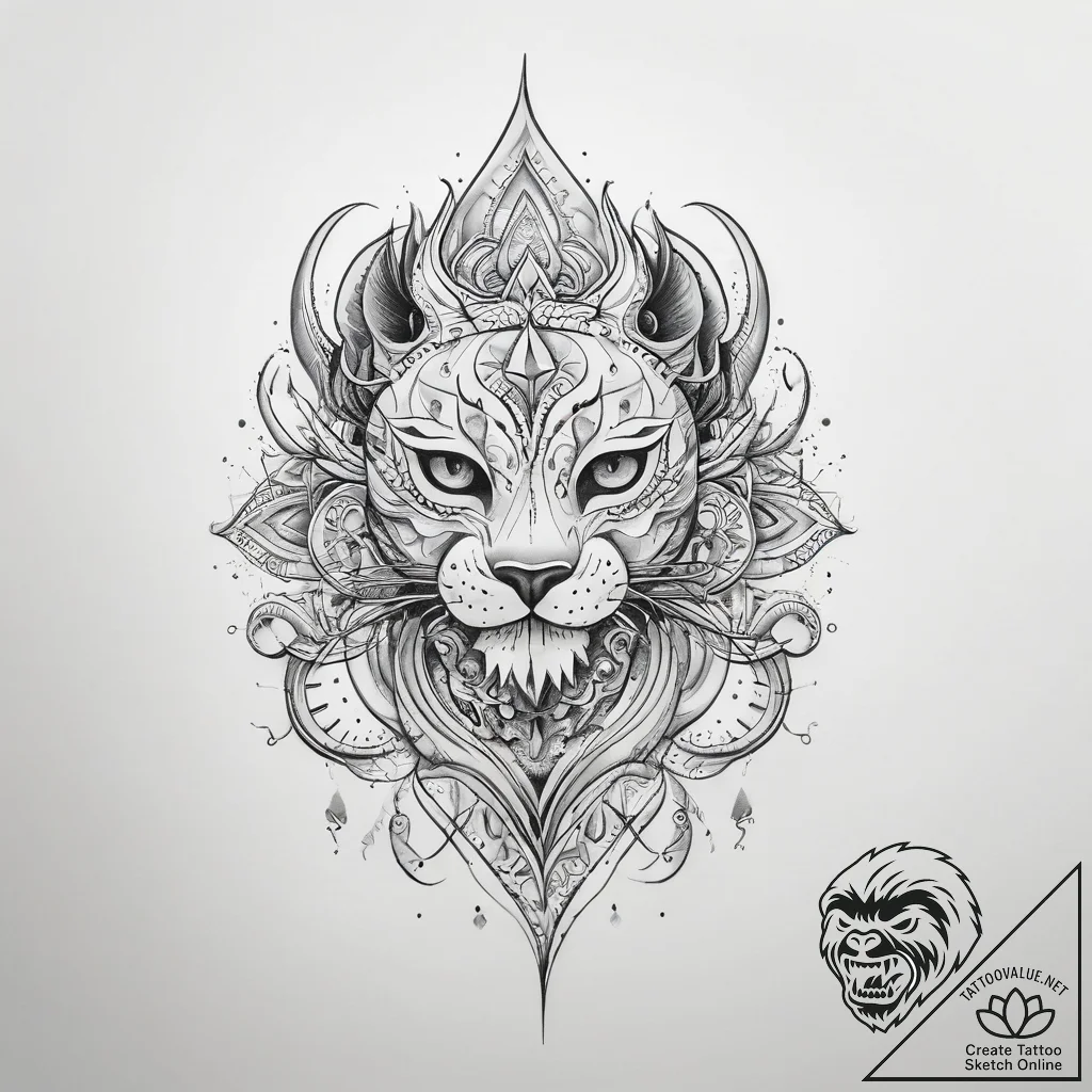Tattoo sketch street, artistic tattoo sketch,... - tattoo sketch (№1758502284_0, 22.09.2025 00:51) — tattoovalue.net