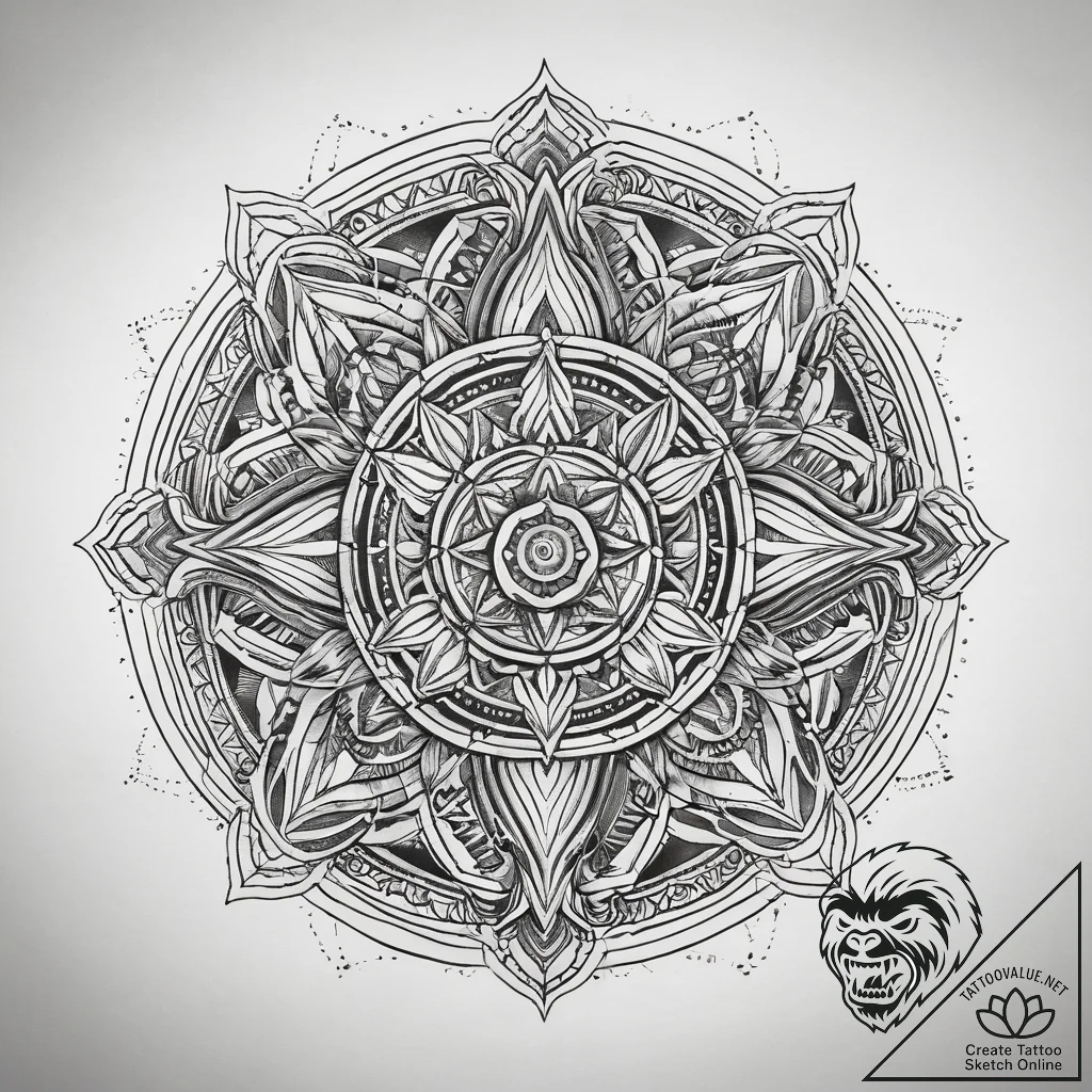 Tattoo sketch coral, concept art for tattoo,... - tattoo sketch (№1758502487_0, 22.09.2025 00:54) — tattoovalue.net