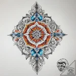 Tattoo sketch sacred story, tattoo flash shee… – tattoo sketch (№1758506608_0, 22.09.2025 02:03) — tattoovalue.net