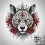 Tattoo sketch authentic, ink illustration for… – tattoo sketch (№1758507391_0, 22.09.2025 02:16) — tattoovalue.net
