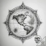 Tattoo sketch sacred earth, ink illustration… – tattoo sketch (№1758508985_0, 22.09.2025 02:43) — tattoovalue.net