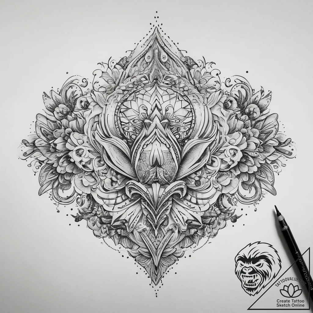 Tattoo sketch shell, tattoo flash sheet desig... - tattoo sketch (№1758511949_0, 22.09.2025 03:32) — tattoovalue.net