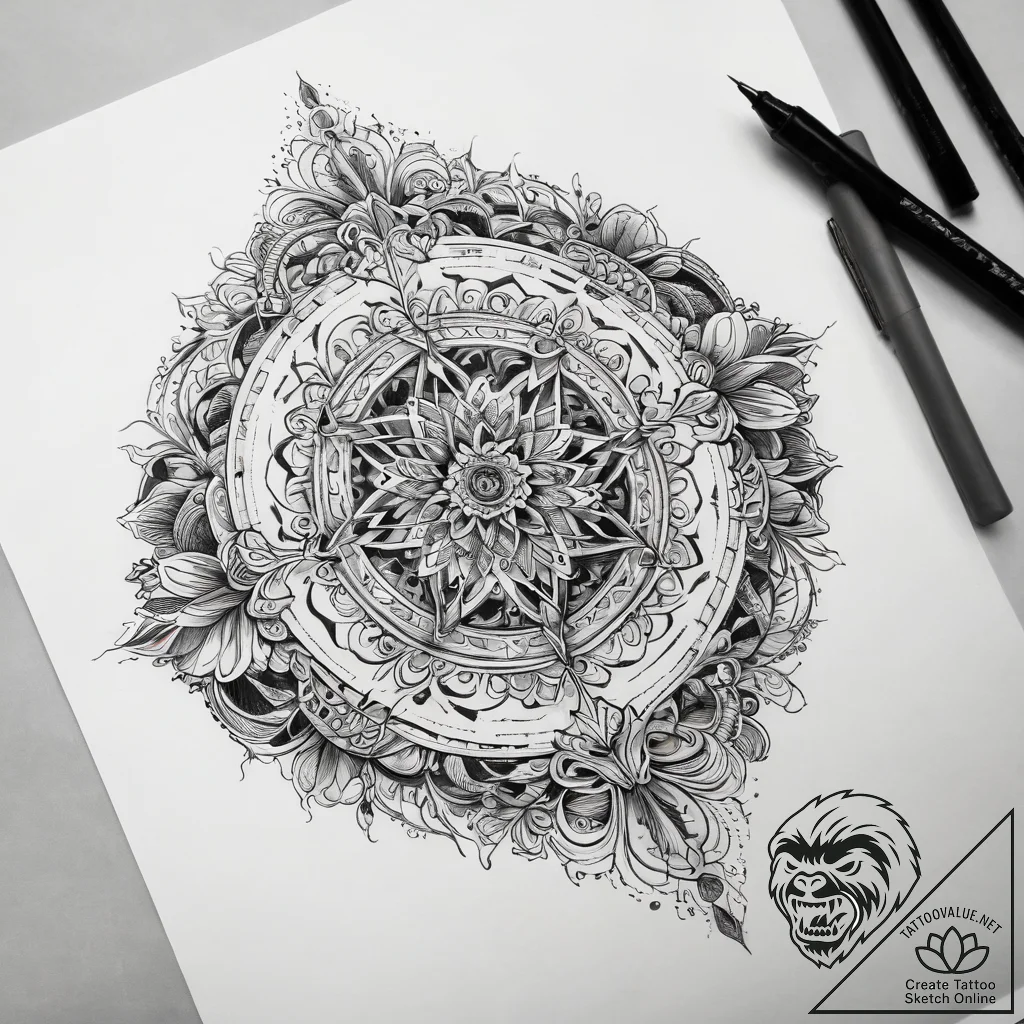 Tattoo sketch jade, tattoo sketch design, orn... - tattoo sketch (№1758516821_0, 22.09.2025 04:53) — tattoovalue.net