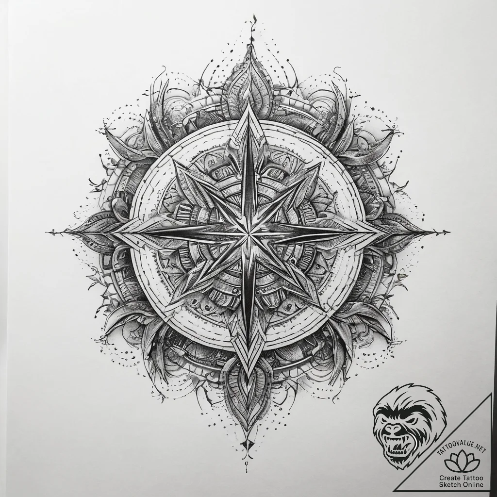 Tattoo sketch cosmic universe, tattoo line ar... - tattoo sketch (№1758518016_0, 22.09.2025 05:13) — tattoovalue.net