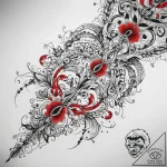 Tattoo sketch провода, tattoo flash sheet des… – tattoo sketch (№1758518598_0, 22.09.2025 05:23) — tattoovalue.net