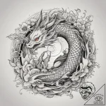 Tattoo sketch узор в виде черной дыры, tattoo… – tattoo sketch (№1758519376_0, 22.09.2025 05:36) — tattoovalue.net