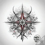 Tattoo sketch slavic star with a tree, tattoo… – tattoo sketch (№1758521903_0, 22.09.2025 06:18) — tattoovalue.net