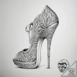Tattoo sketch high heel tattoo, tattoo line a… – tattoo sketch (№1758525786_0, 22.09.2025 07:23) — tattoovalue.net