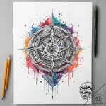 Tattoo sketch magical symbol, tattoo drawing… – tattoo sketch (№1758529683_0, 22.09.2025 08:28) — tattoovalue.net