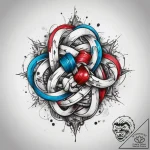 Tattoo sketch magical knot, artistic tattoo s… – tattoo sketch (№1758530266_0, 22.09.2025 08:37) — tattoovalue.net