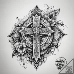 Tattoo sketch beginning, tattoo flash sheet d… – tattoo sketch (№1758532415_0, 22.09.2025 09:13) — tattoovalue.net
