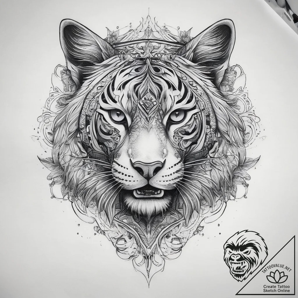 Tattoo sketch color - tattoo sketch (№1758538621_0, 22.09.2025 10:57) — tattoovalue.net