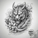 Tattoo sketch soldier with a letter, ink illu… – tattoo sketch (№1758539015_0, 22.09.2025 11:03) — tattoovalue.net