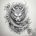 Tattoo sketch cosmic root, tattoo line art, o… – tattoo sketch (№1758540378_0, 22.09.2025 11:26) — tattoovalue.net