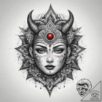 Tattoo sketch cosmic kingdom, tattoo drawing… – tattoo sketch (№1758542523_0, 22.09.2025 12:02) — tattoovalue.net