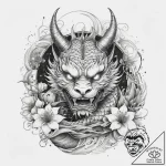 Tattoo sketch cosmic self, artistic tattoo sk… – tattoo sketch (№1758544472_0, 22.09.2025 12:34) — tattoovalue.net