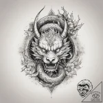 Tattoo sketch universe in a crystal, tattoo l… – tattoo sketch (№1758545058_0, 22.09.2025 12:44) — tattoovalue.net