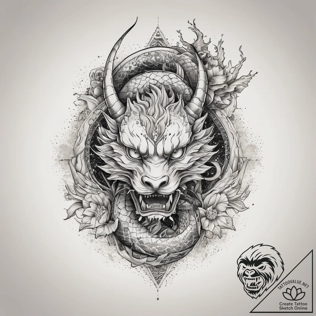 Tattoo sketch universe in a crystal, tattoo l... - tattoo sketch (№1758545058_0, 22.09.2025 12:44) — tattoovalue.net