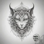 Universal humanistic themes, concept art for… – tattoo sketch (№1758545446_0, 22.09.2025 12:50) — tattoovalue.net