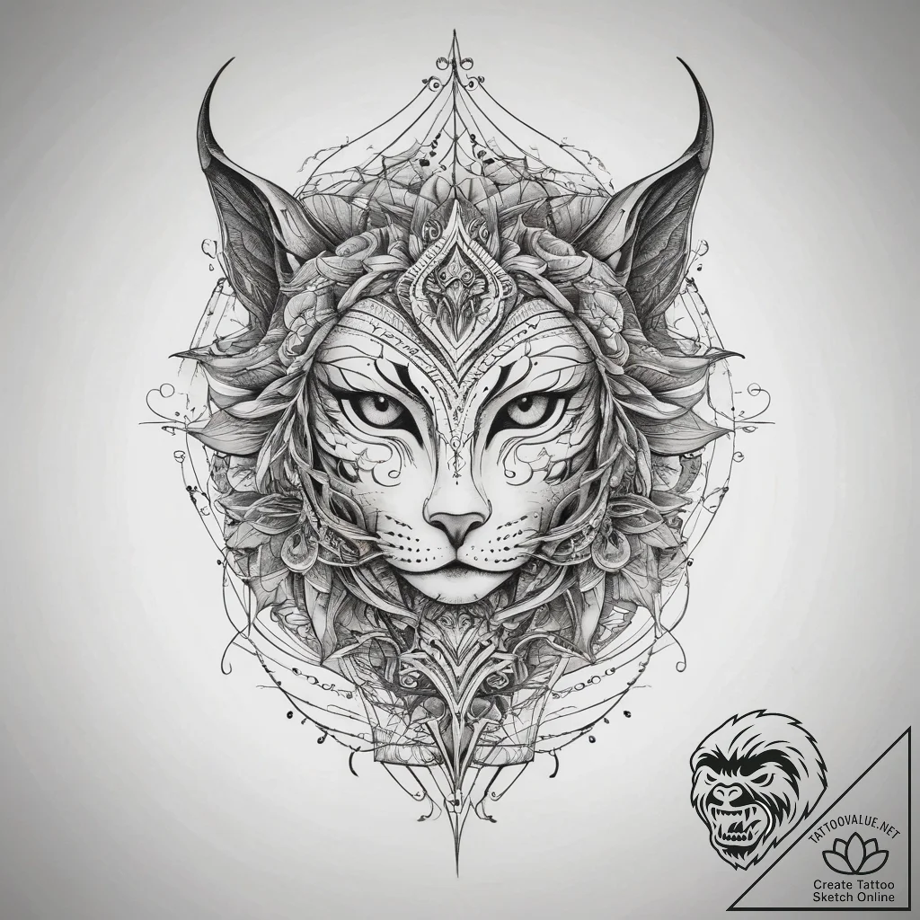 Universal humanistic themes, concept art for... - tattoo sketch (№1758545446_0, 22.09.2025 12:50) — tattoovalue.net