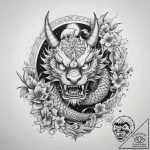 Tattoo sketch cosmic being, tattoo flash shee… – tattoo sketch (№1758547502_0, 22.09.2025 13:25) — tattoovalue.net
