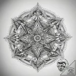 Tattoo sketch cosmic myth, tattoo sketch desi… – tattoo sketch (№1758549058_0, 22.09.2025 13:50) — tattoovalue.net