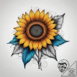 Tattoo sketch узор в виде подсолнуха, tattoo… – tattoo sketch (№1758551125_0, 22.09.2025 14:25) — tattoovalue.net
