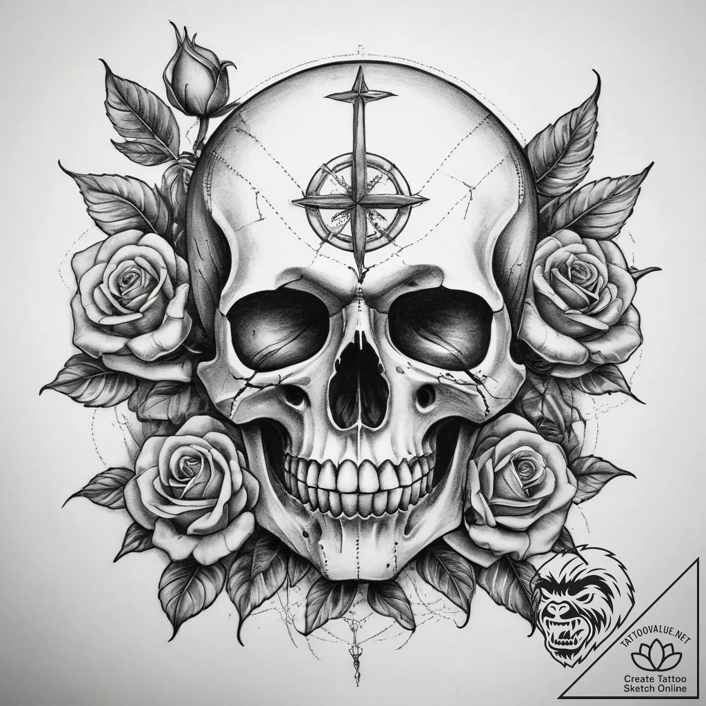 Tattoo sketch realism military, concept art f... - tattoo sketch (№1758553581_0, 22.09.2025 15:06) — tattoovalue.net