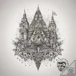 Tattoo sketch city, tattoo sketch design, on… – tattoo sketch (№1758559011_0, 22.09.2025 16:36) — tattoovalue.net
