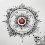 Tattoo sketch cosmic cosmos, tattoo flash she… – tattoo sketch (№1758563132_0, 22.09.2025 17:45) — tattoovalue.net