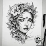 Tattoo sketch feeling – tattoo sketch (№1758563756_0, 22.09.2025 17:55) — tattoovalue.net