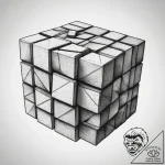 Tattoo sketch 80s rubik’s cube, tattoo drawin… – tattoo sketch (№1758564743_0, 22.09.2025 18:12) — tattoovalue.net