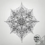 Tattoo sketch cosmic past, tattoo sketch desi… – tattoo sketch (№1758564938_0, 22.09.2025 18:15) — tattoovalue.net