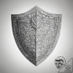 Tattoo sketch shield, concept art for tattoo,… – tattoo sketch (№1758569033_0, 22.09.2025 19:23) — tattoovalue.net
