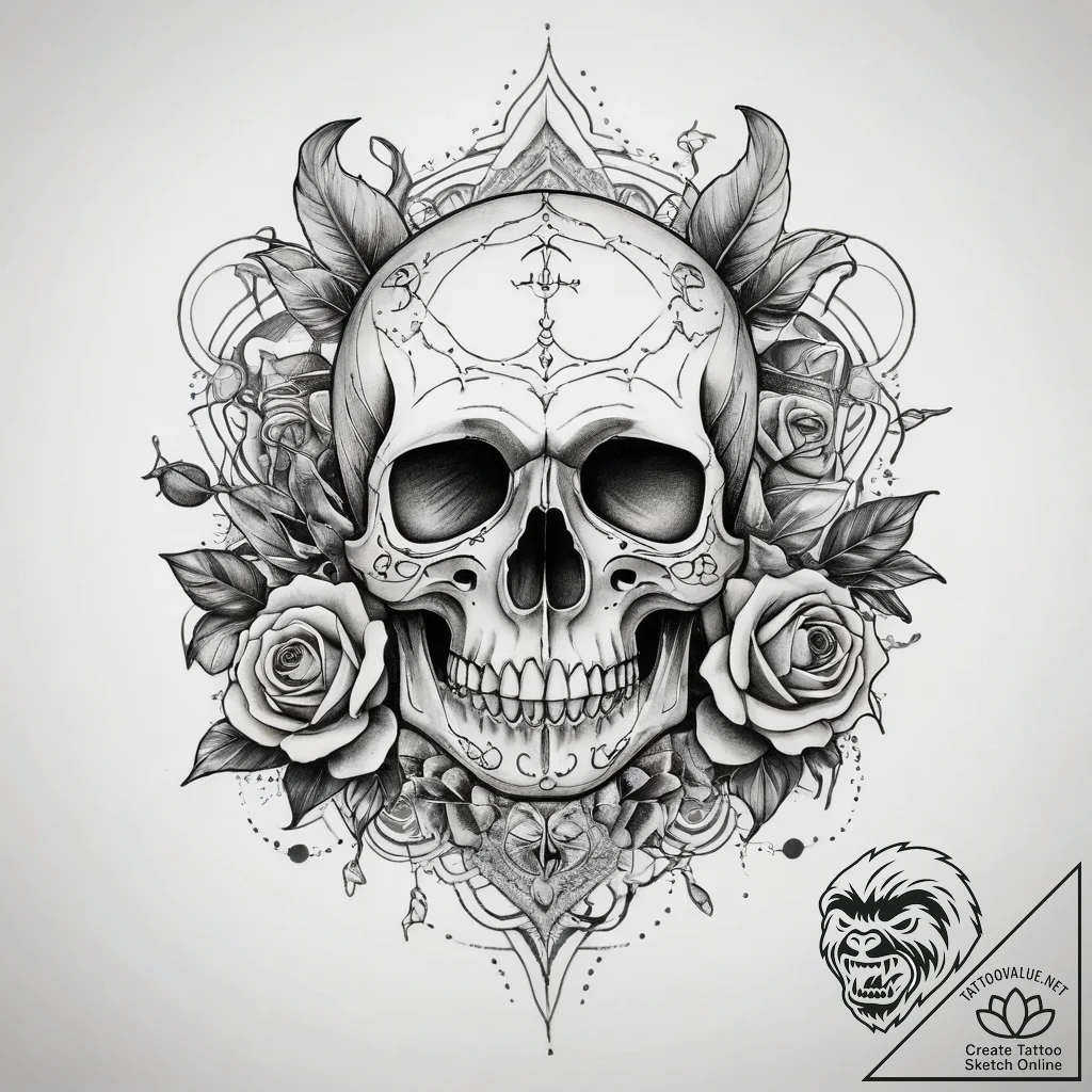 Tattoo sketch lungfish, artistic tattoo sketc... - tattoo sketch (№1758572586_0, 22.09.2025 20:23) — tattoovalue.net